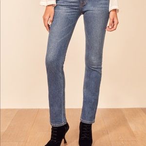 NEW w/tags REFORMATION S 31 •STRAIGHT jean
